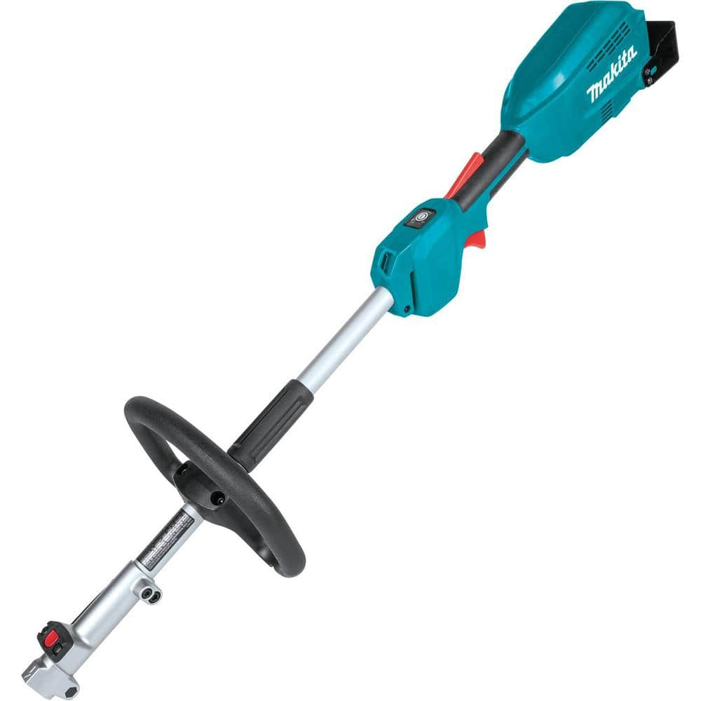 Makita 18V LXT Lithium-Ion Brushless Cordless Couple Shaft Power Head Kit w/String Trimmer & 10 in. Pole Saw Attachments 4.0Ah XUX02SM1X4