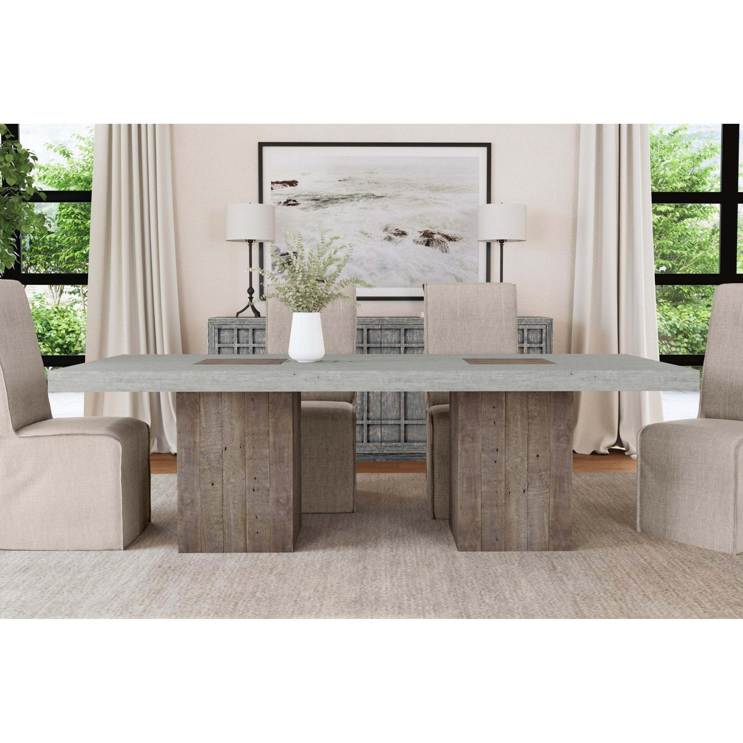 Phoenix Gray 94 Dining Table