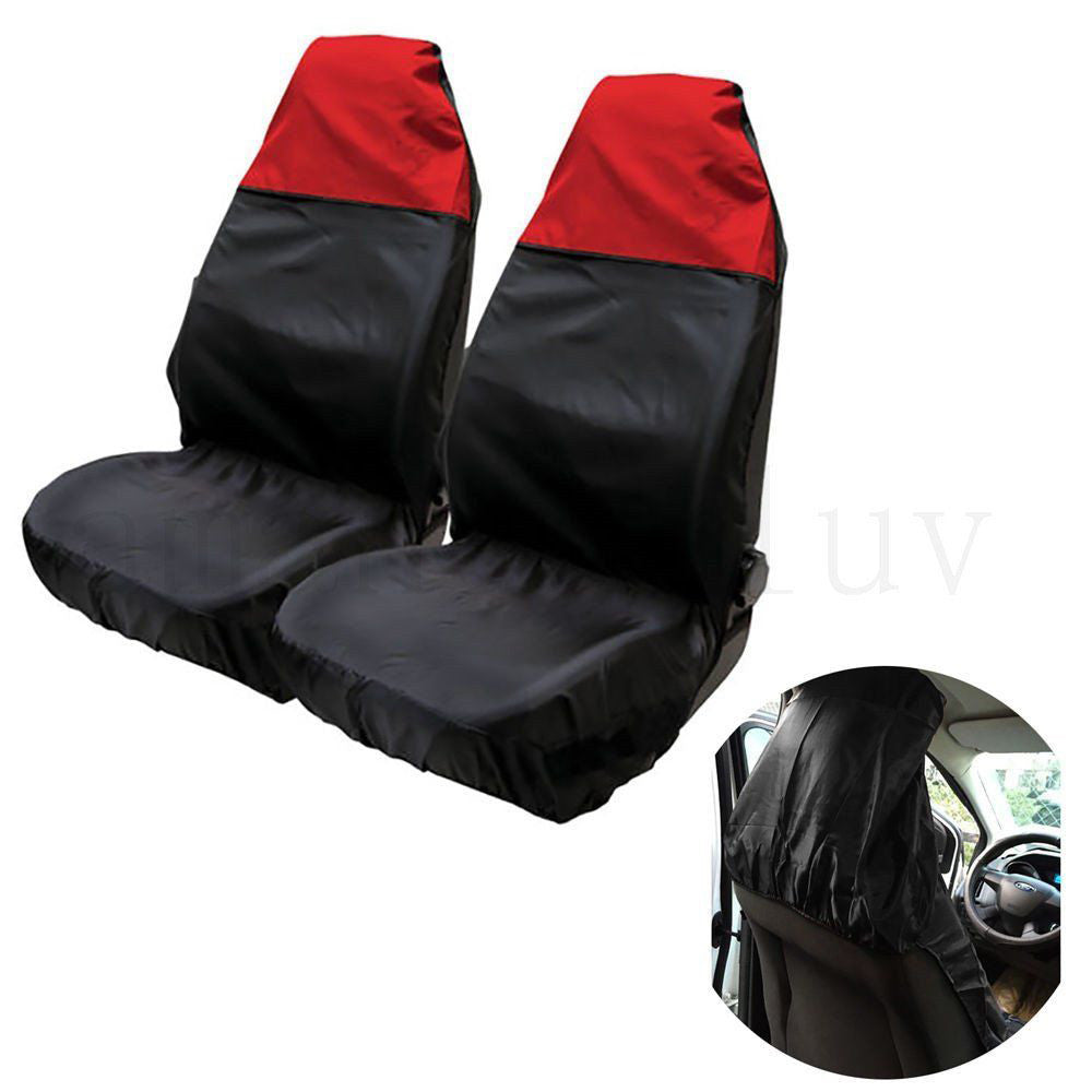 WANYNG Waterproof Car Duty Pair 1 Seats Heavy Protector Universal Seat Front Covers Parts and Accessories