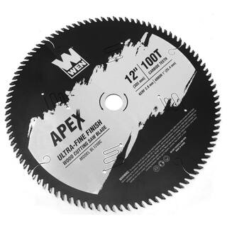 WEN Apex 12 in. 100-Tooth Carbide-Tipped Ultra-Fine-Finish Industrial-Grade Woodworking Saw Blade with Cool-Cut Coating BL1200C