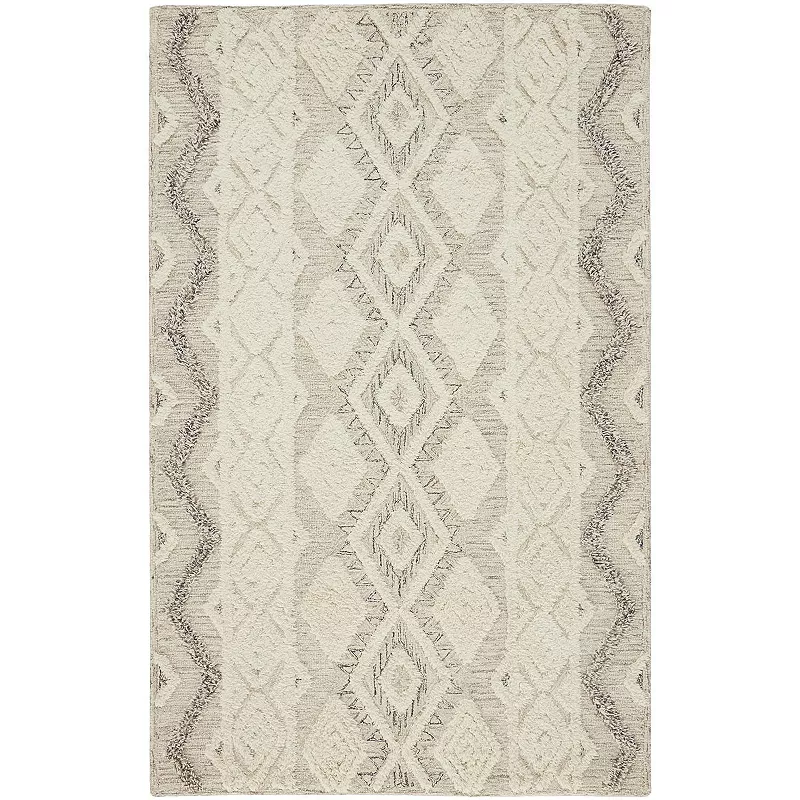 Weave and Wander Elika Premium Wool Tufted Rug