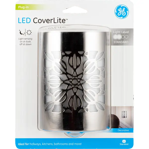 GE CoverLite Floral Sense LED Night Light