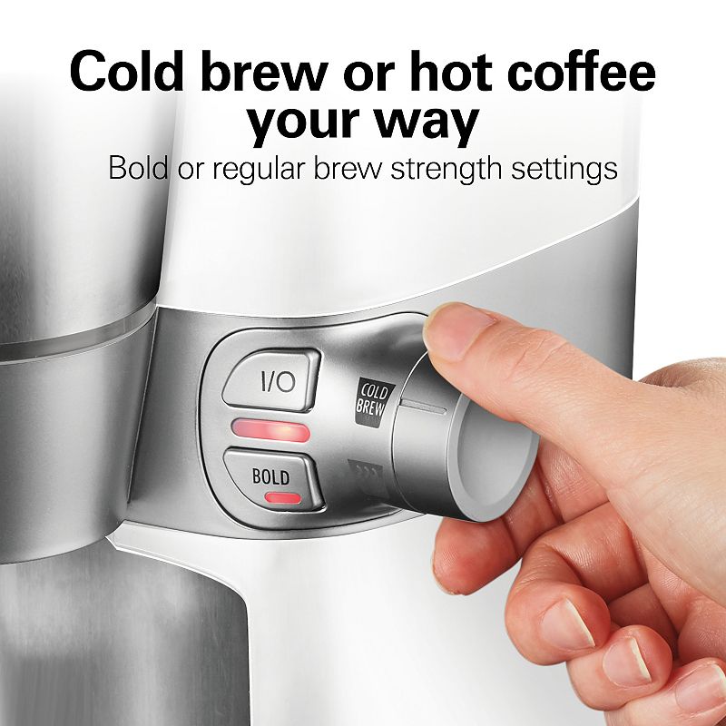 Hamilton Beach Convenient Craft Rapid Cold Brew and Hot Coffee Maker