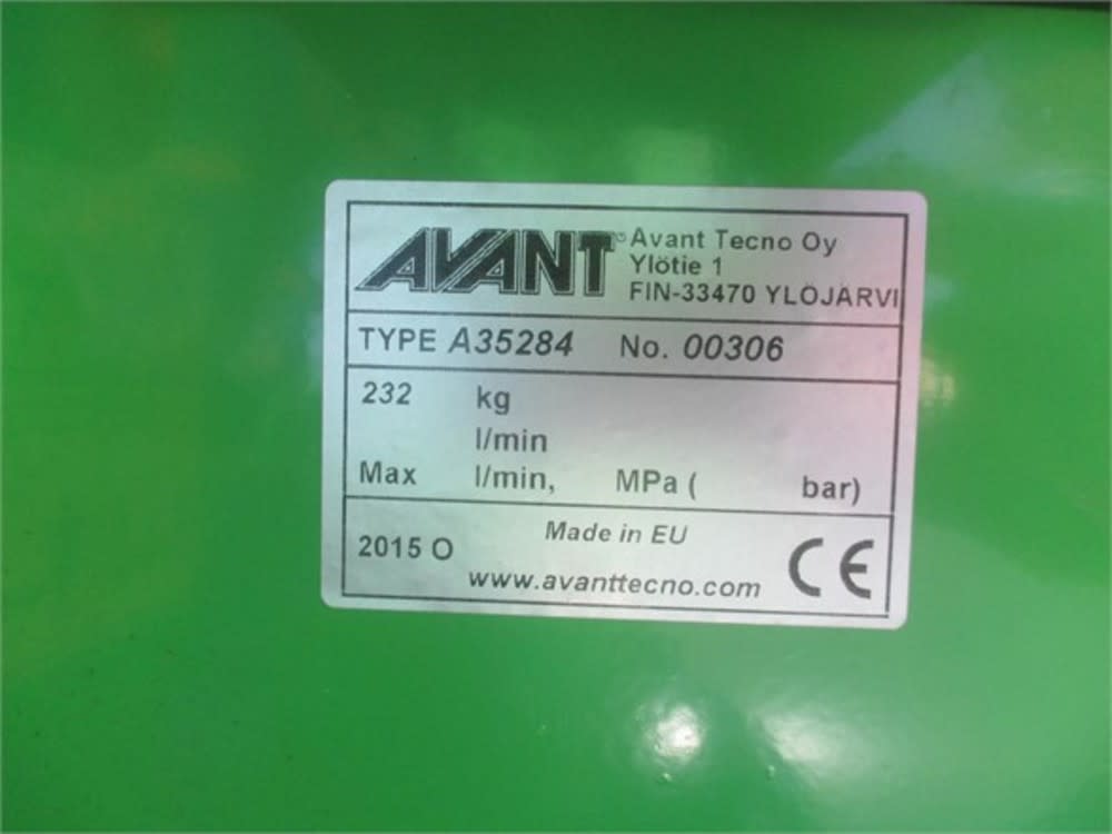 Avant 59 Rotary Broom Attachment 1500 Used ;