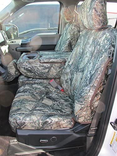 FD86 2019-2022 F150-F550 Front and Rear Seat Cover Set in XD3C Camouflage Endura