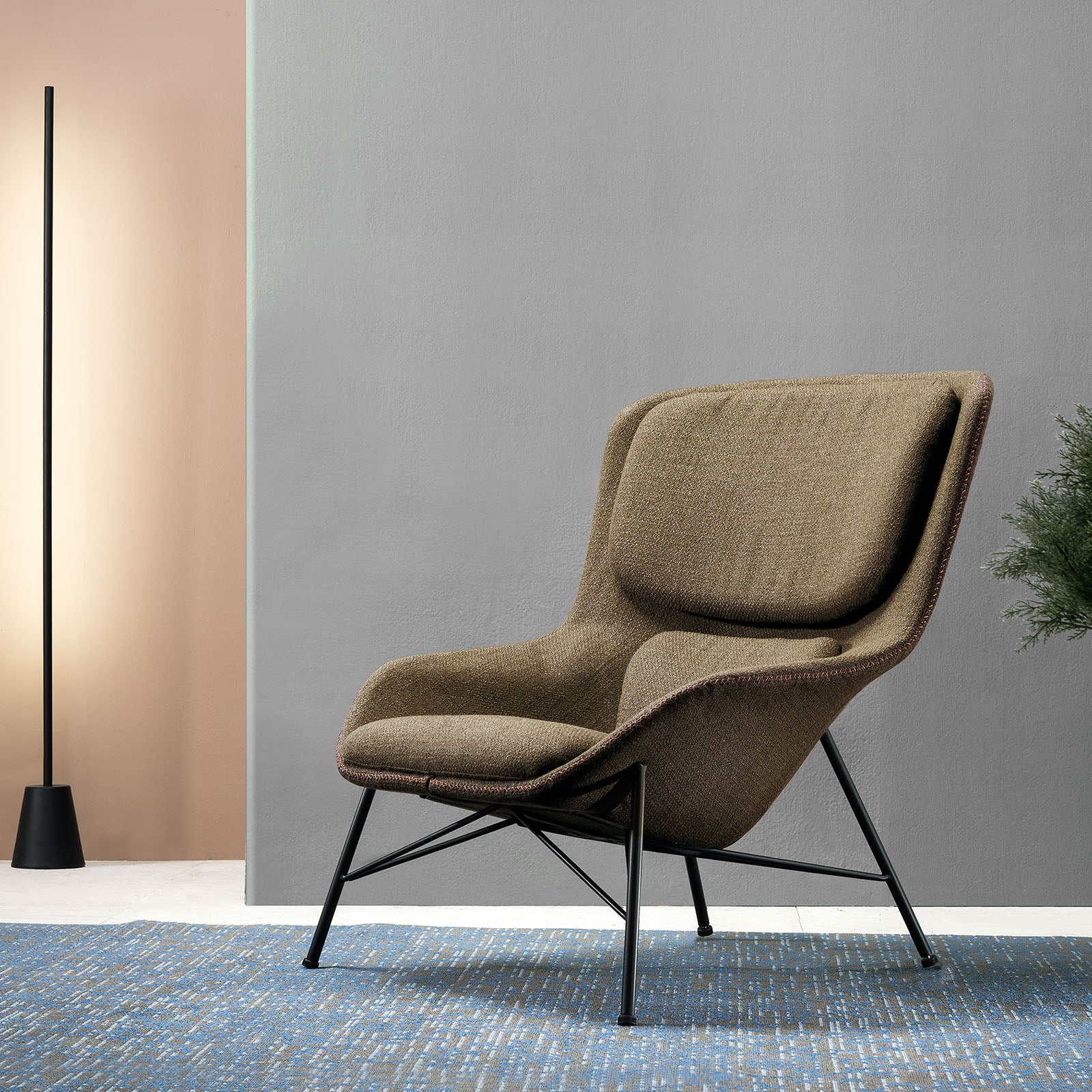 Uppsala Lounge Chair Lc051-Kh