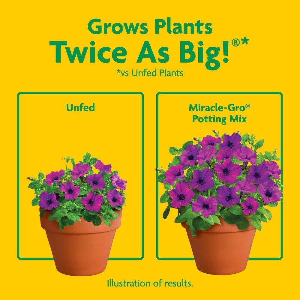 Miracle-Gro 25 qt. Potting Soil Mix 72781431