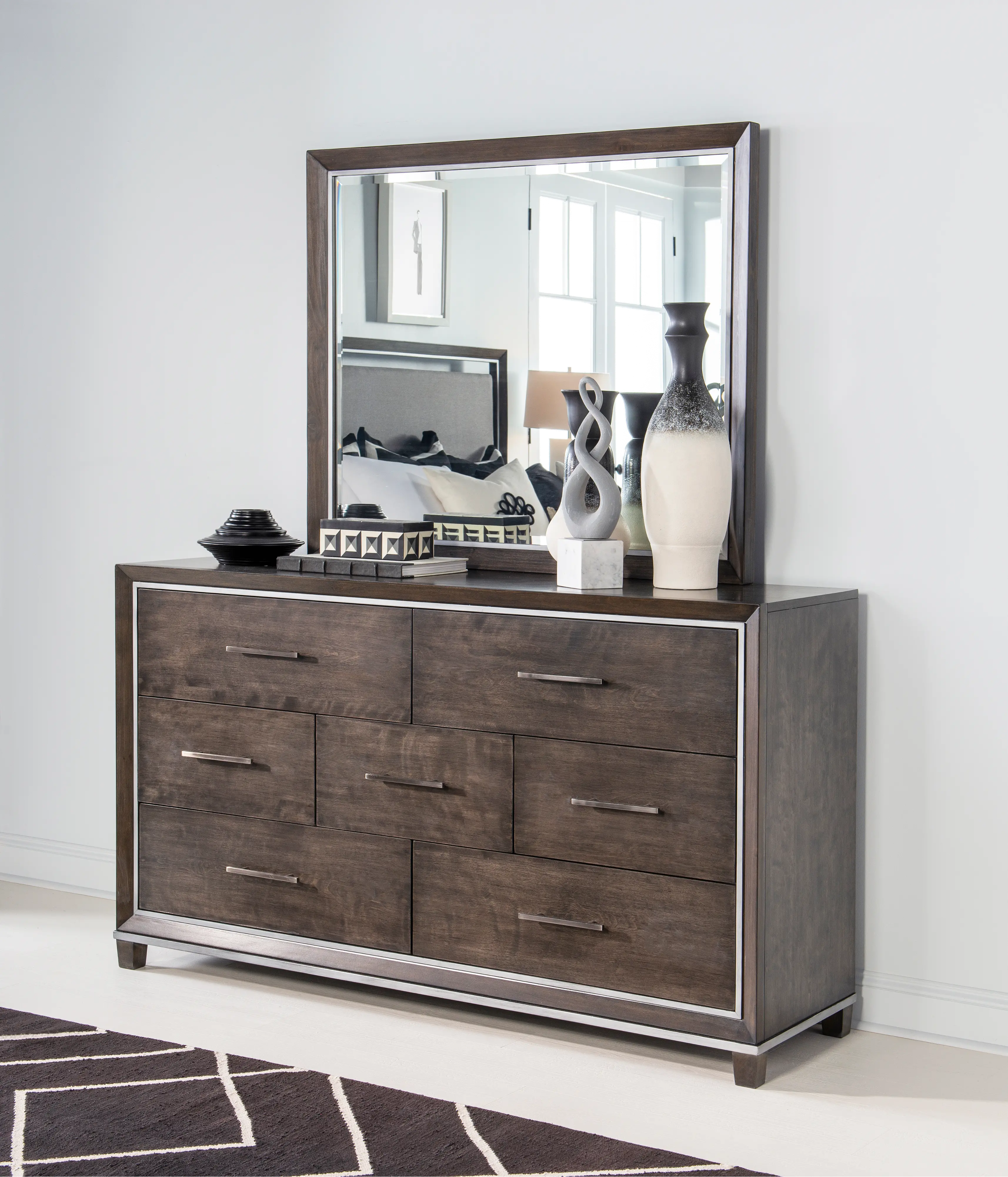 Counter Point Smoke Gray Dresser