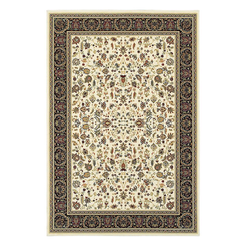 StyleHaven Keswick Floral Traditions Framed Rug