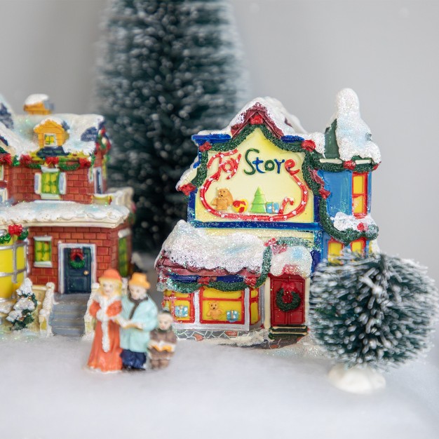 Children x27 s Toy Store Christmas Village Building Decoration