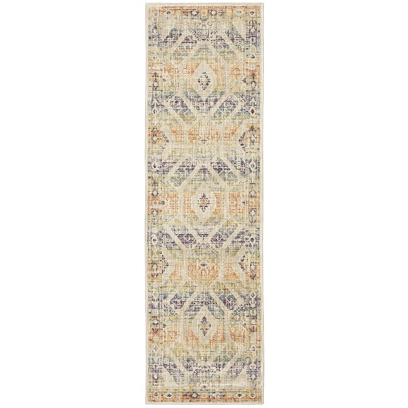 StyleHaven Xenia Faded Tribal Panel Rug