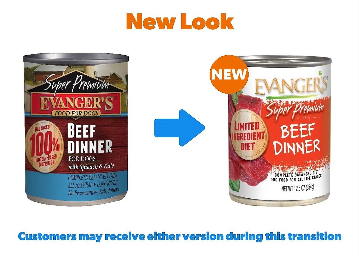 Evanger's Super Premium Beef Dinner Grain-Free Canned Dog Food