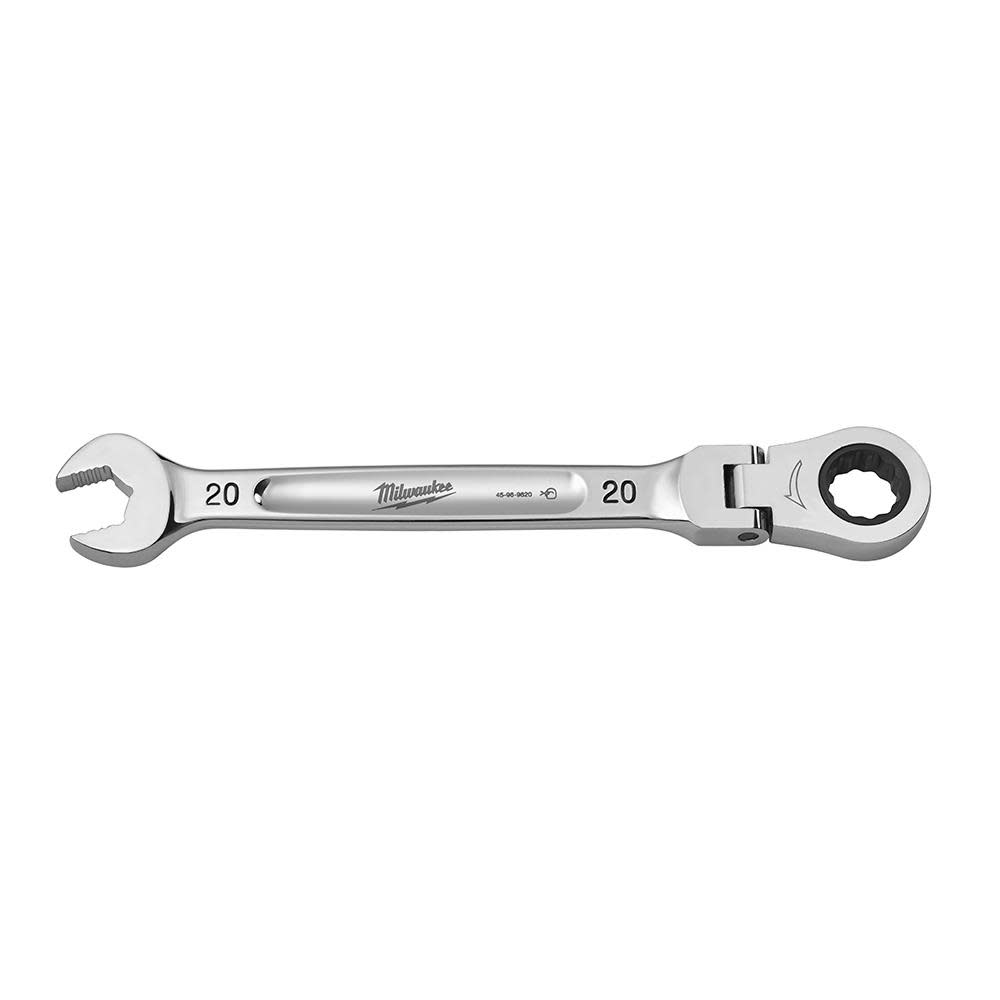 Milwaukee Combination Wrench Flex Head Ratcheting 20mm 45-96-9620 from Milwaukee