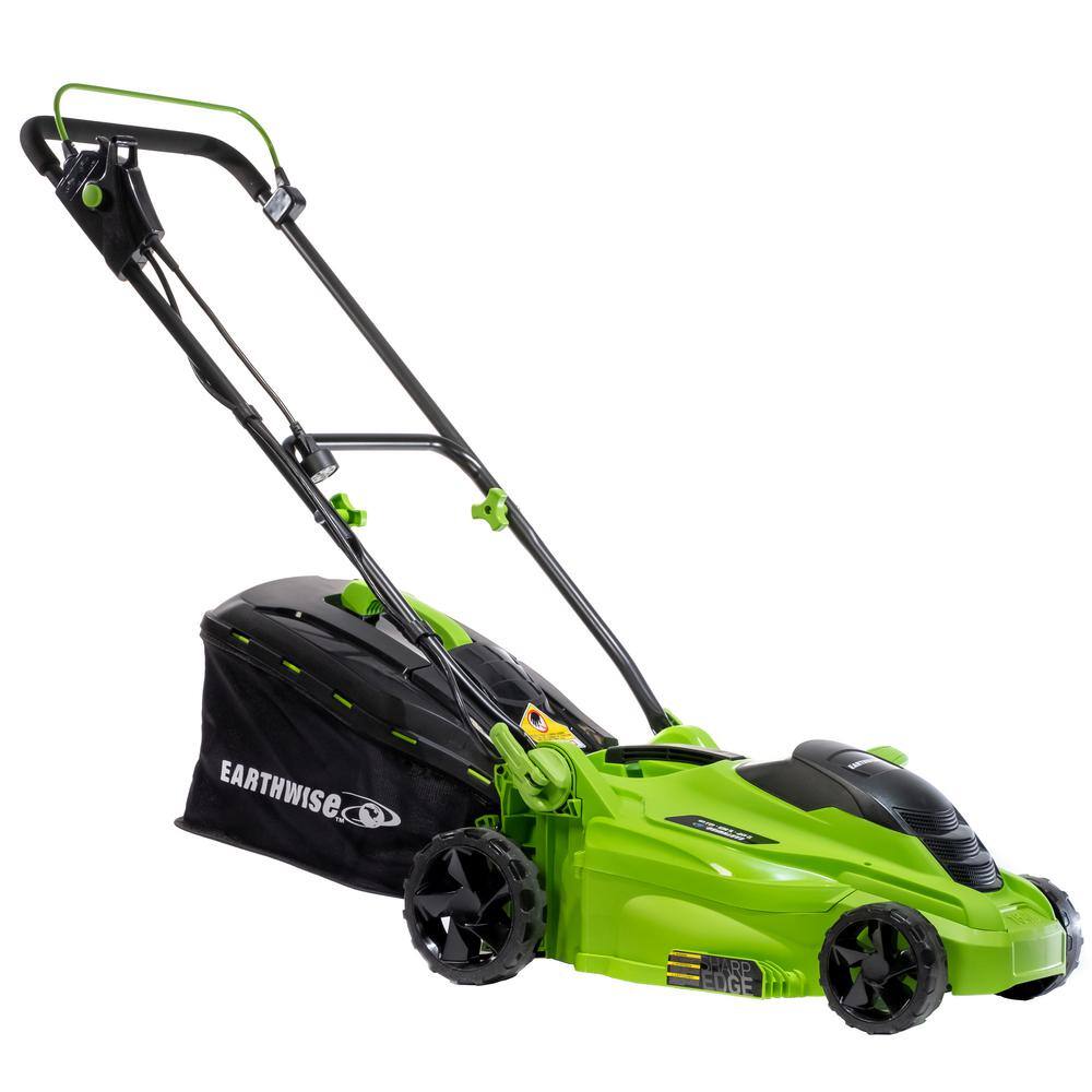 Earthwise 16 in. 11 Amp Corded Electric Walk-Behind Lawn Mower 50616