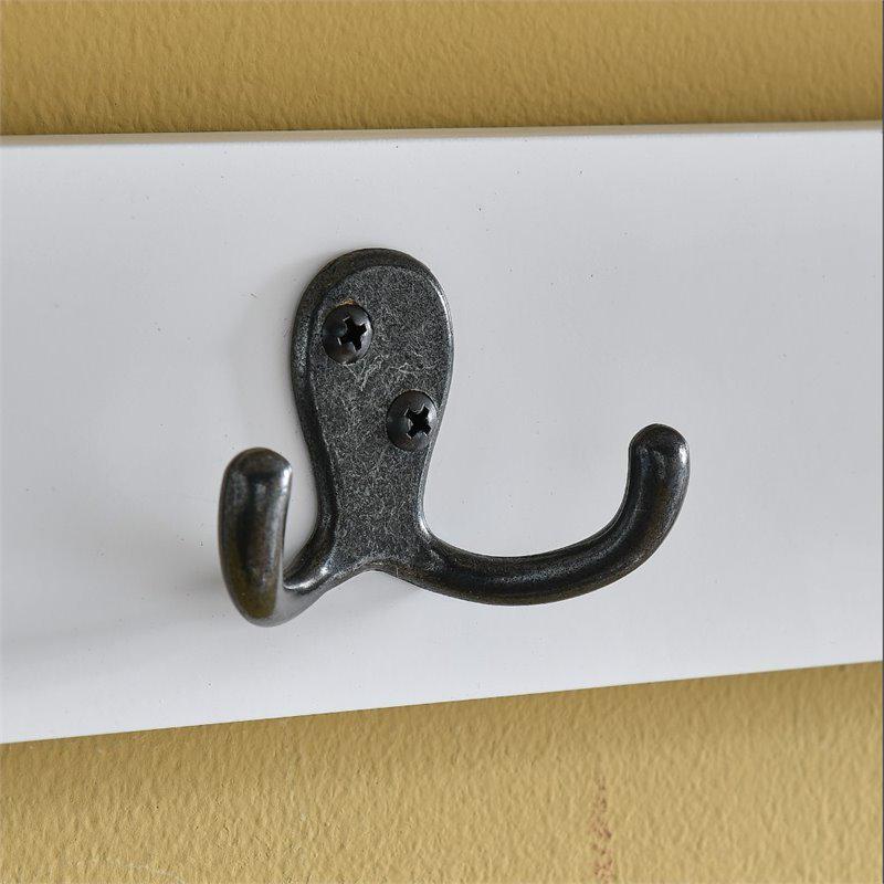 Alaterre Coventry 36 W Coat Hook with Bench Hall Tree Set