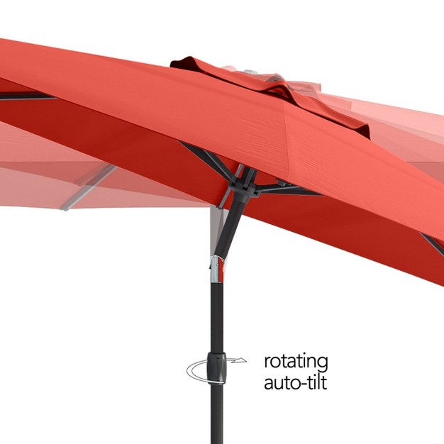 10 x27 Tilting Market Patio Umbrella Corliving