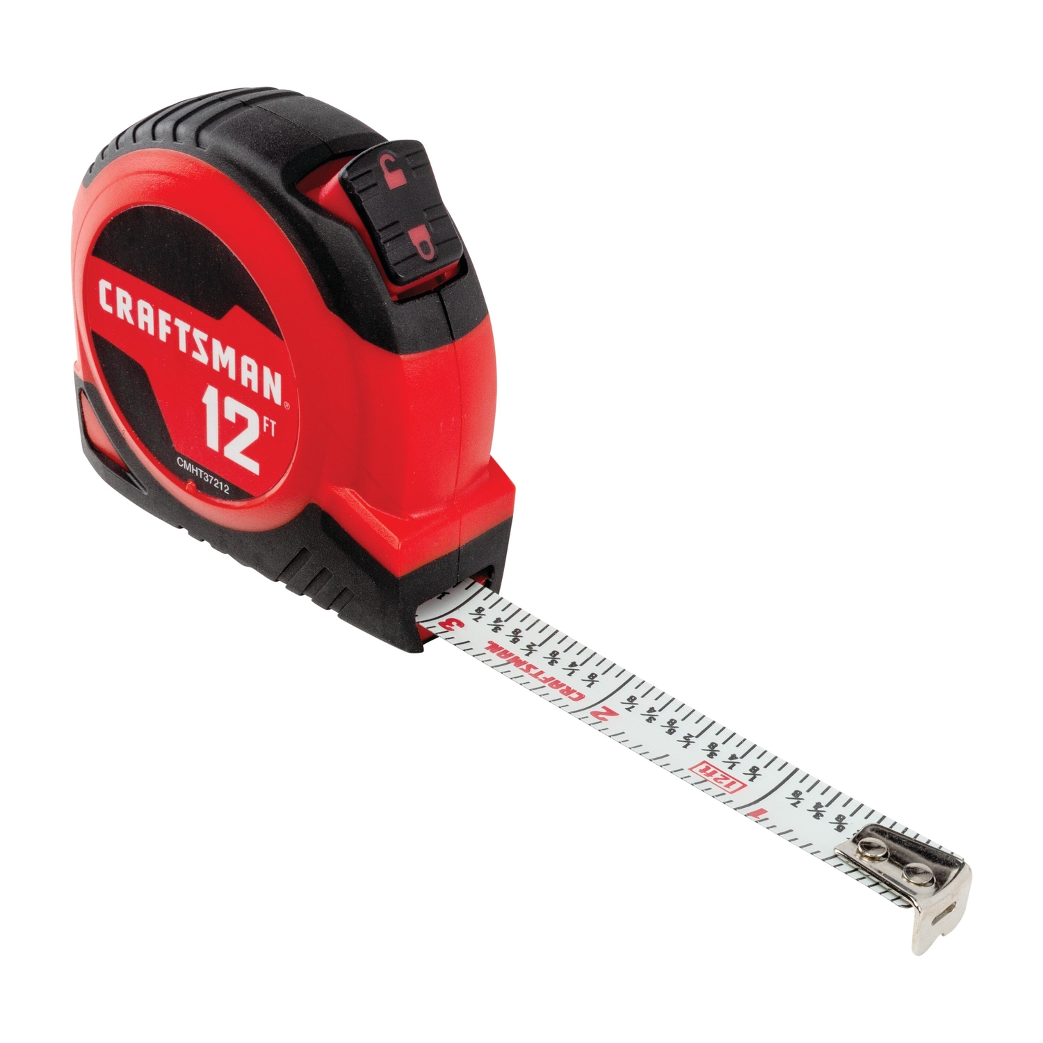 Craftsman 12 ft. L X 1 in. W Tape Measure 1 pk