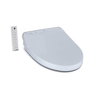 TOTO K300 Washlet Electric Heated Bidet Toilet Seat for Elongated Toilet in Cotton White SW3036R#01