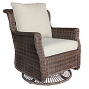 Sonoma Goods For Life? Cortena Wicker Swivel Lounge Patio Chair