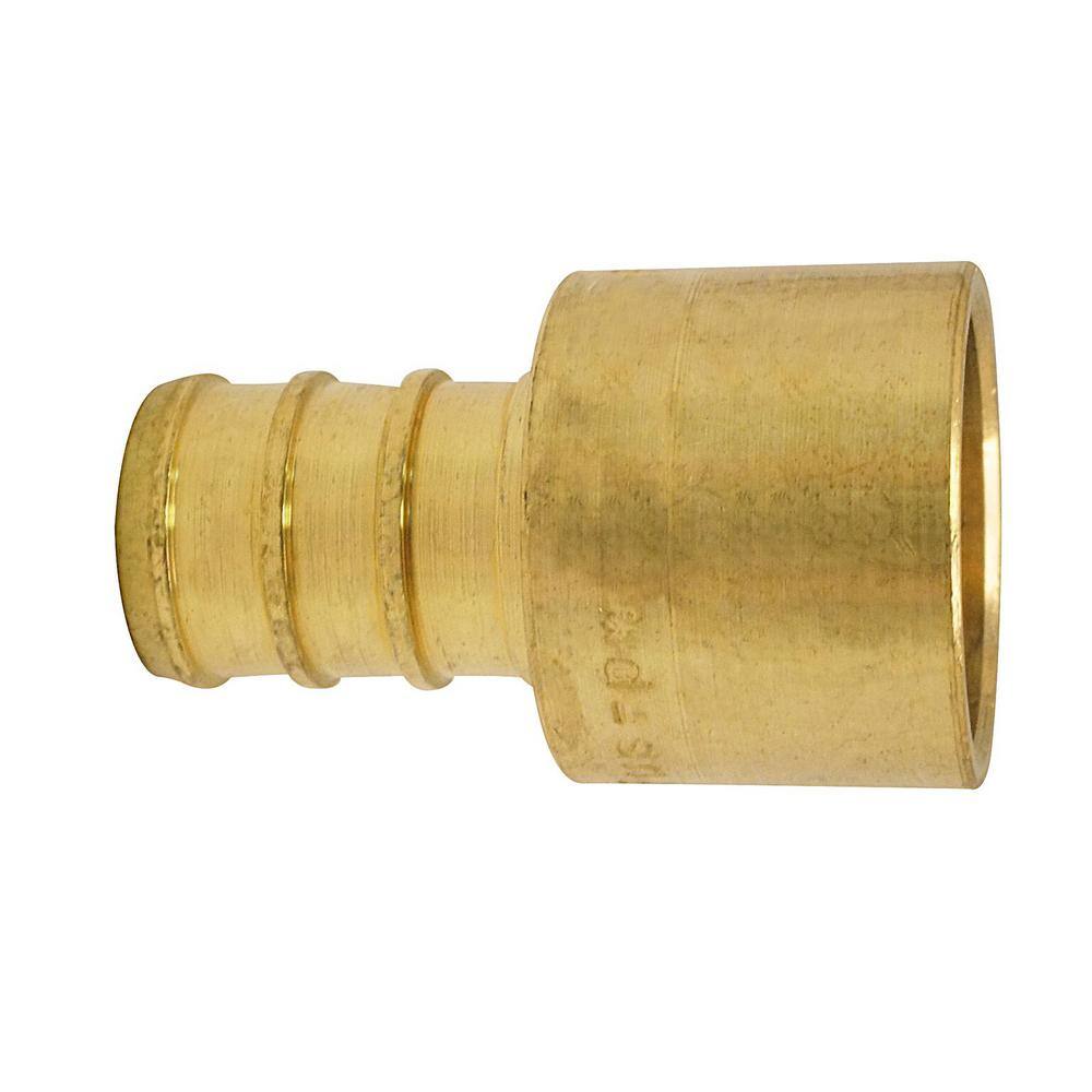 Apollo 12 in. Brass PEX-B Barb x 12 in. Female Copper Sweat Adapter APXFS1212