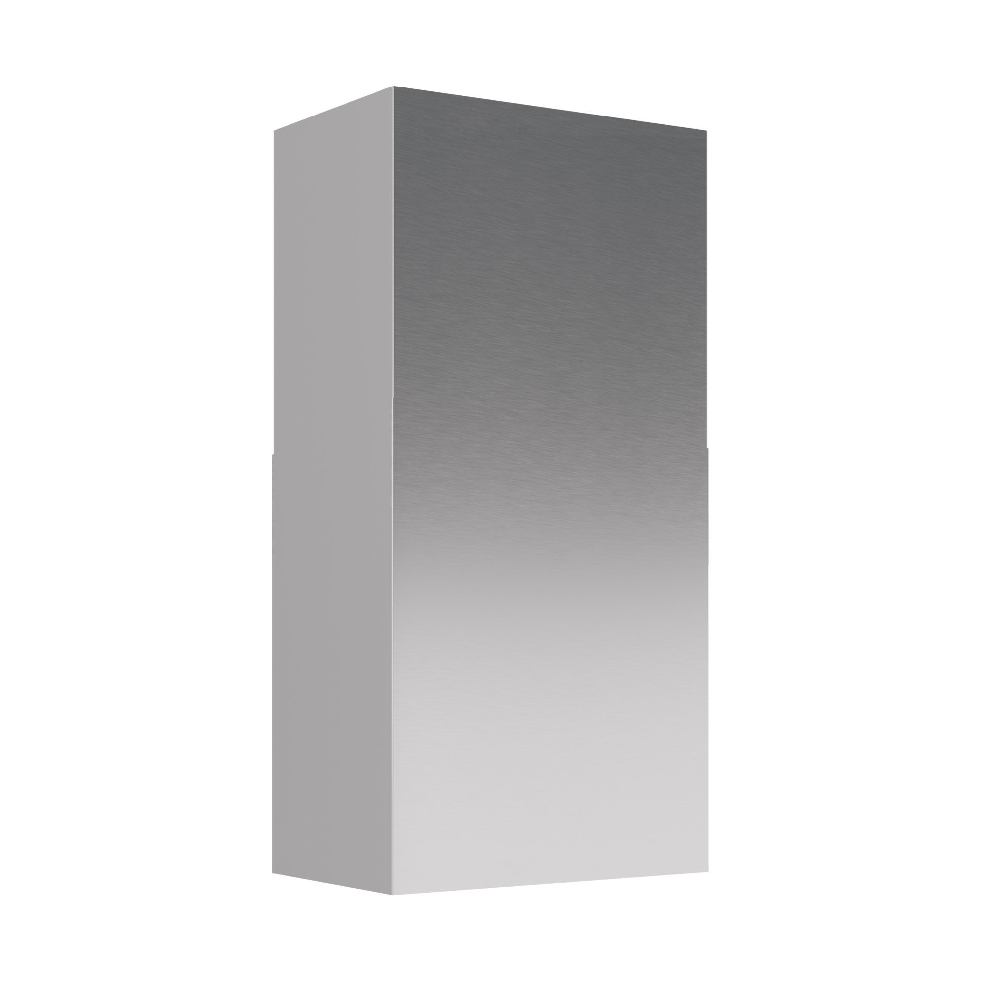 Zephyr Duct Cover Extension for up to 12 ft. Ceilings for the Venezia - Stainless Steel