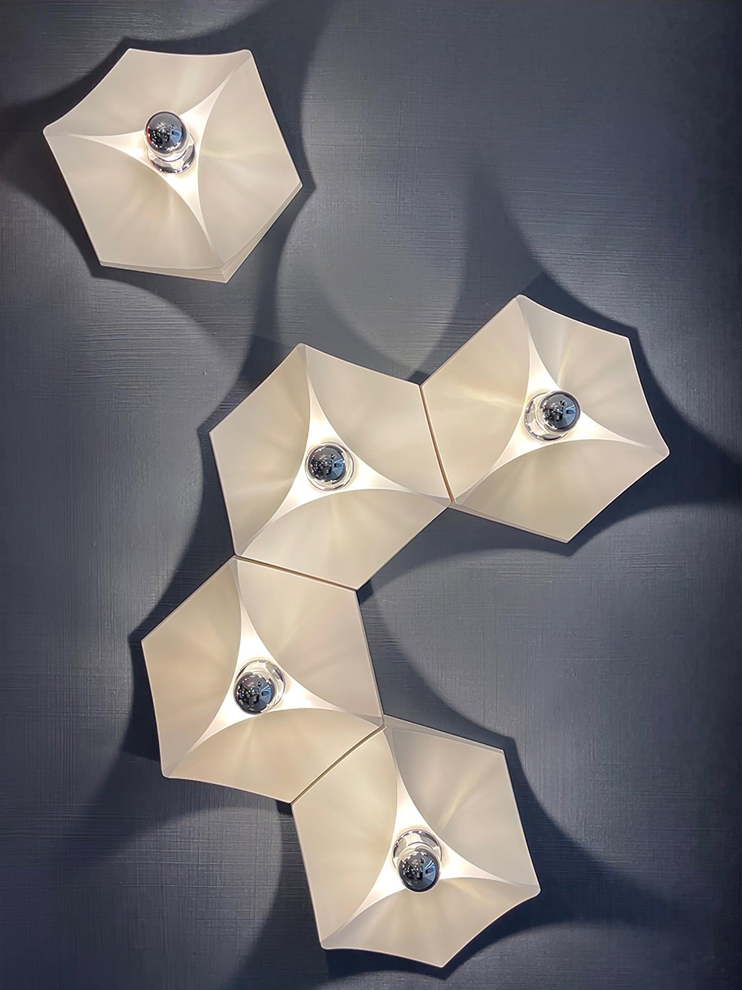 Pentagon Combination Wall Lamp