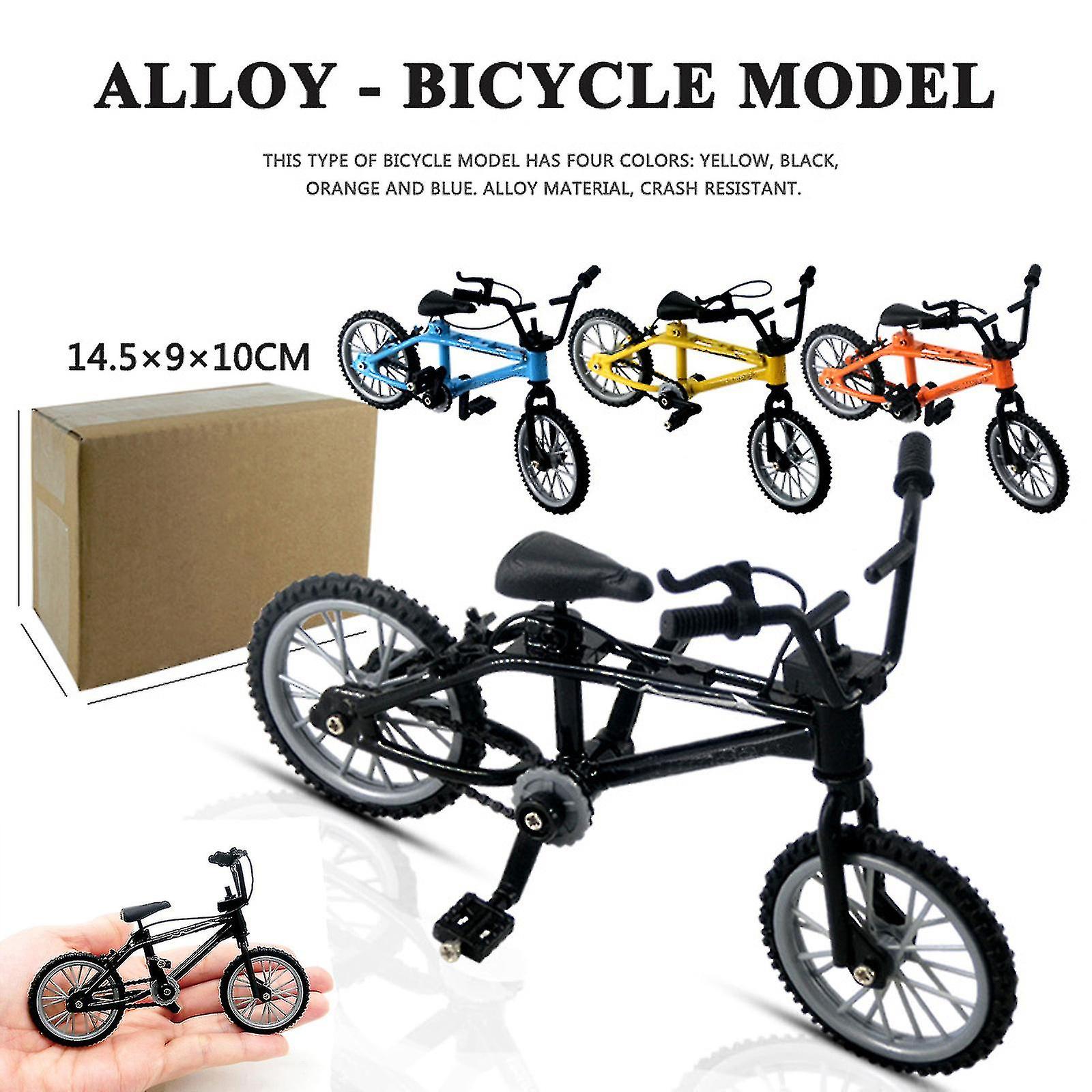 Miniature Metal Finger Mountain Bike Toy， Finger Bicycle Mountain Bike Cool Boy