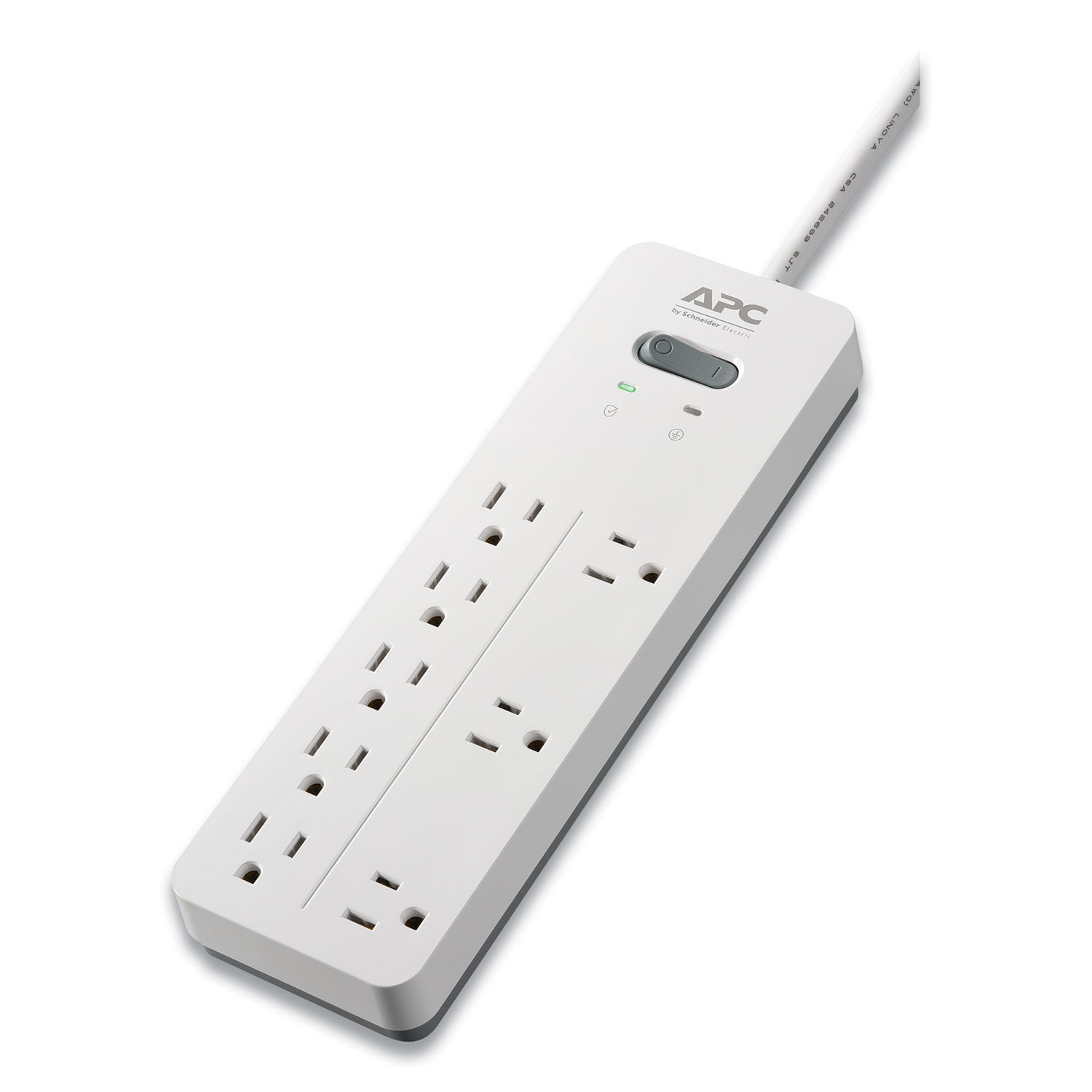 Home Office SurgeArrest Power Surge Protector by APCandreg; SEUPH8W