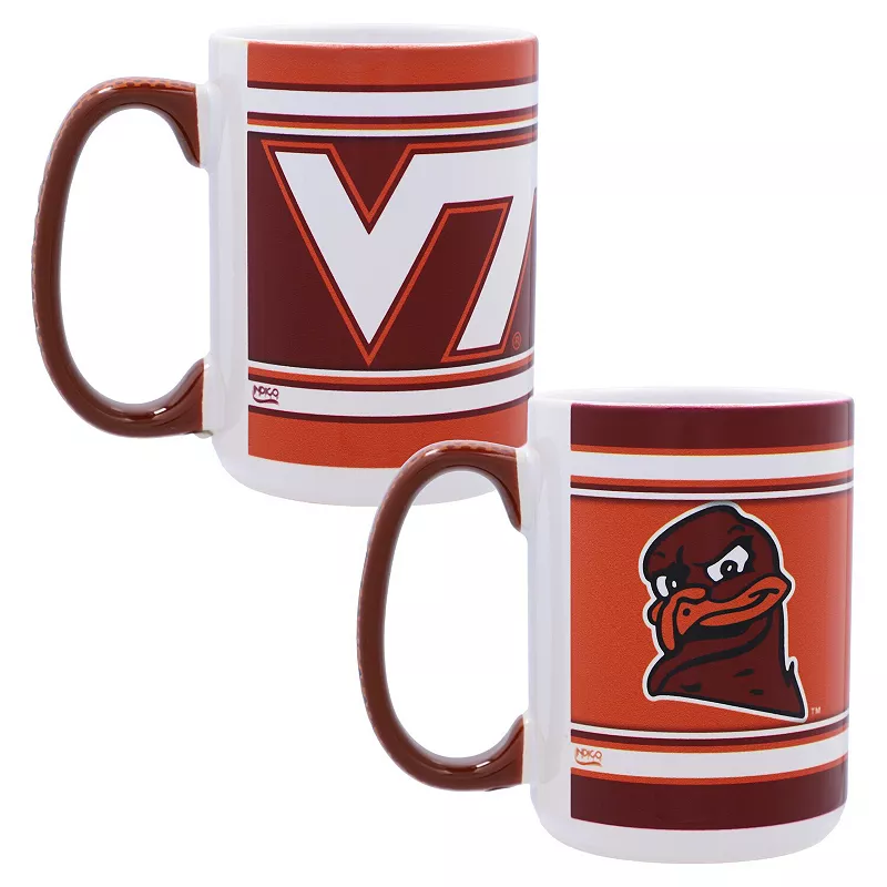 Virginia Tech Hokies 15oz. Home and Away 2-Pack Mug Set