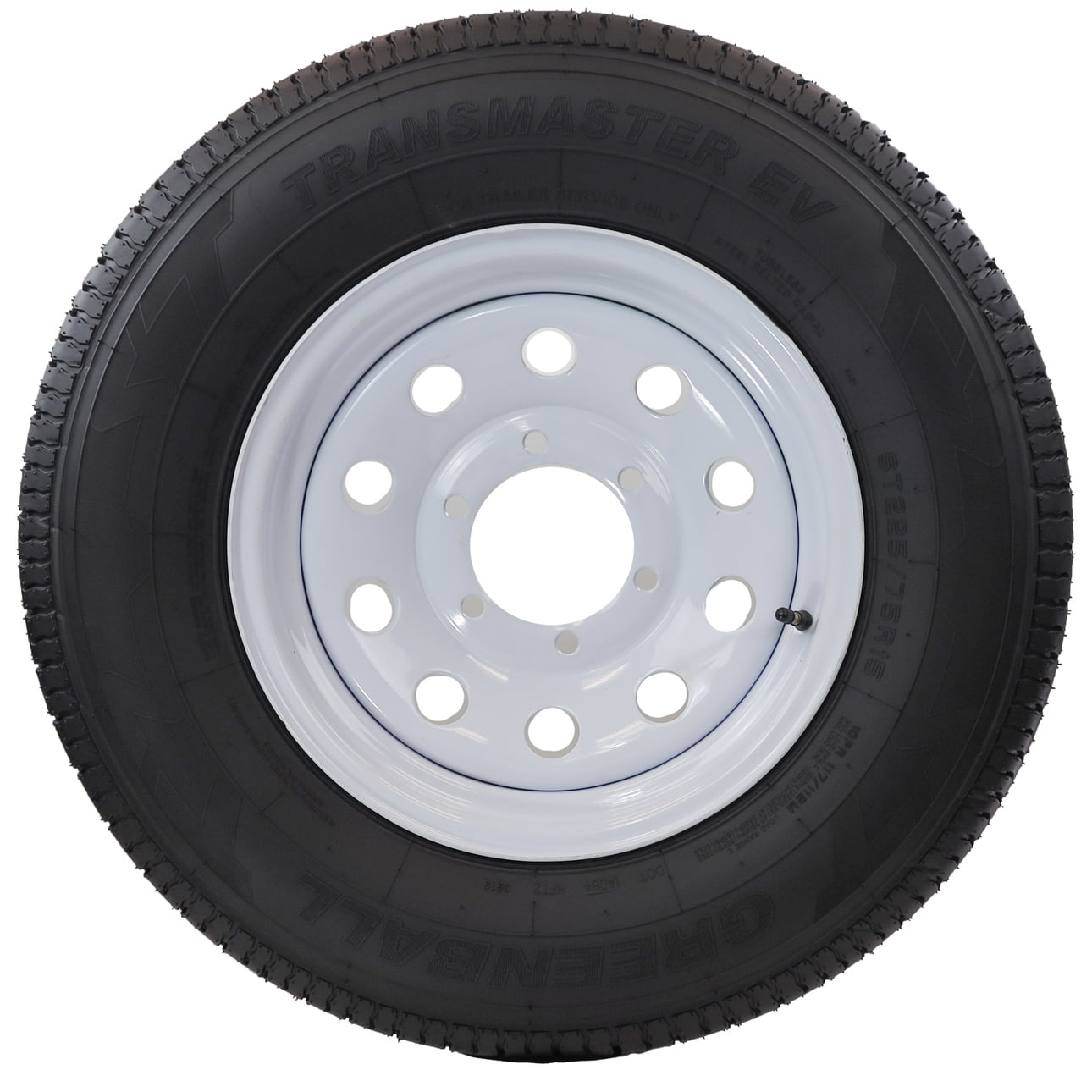 Greenball Transmaster EV ST175/80R13 LRC Hi-Speed Special Trailer Radial Tire (Tire Only)