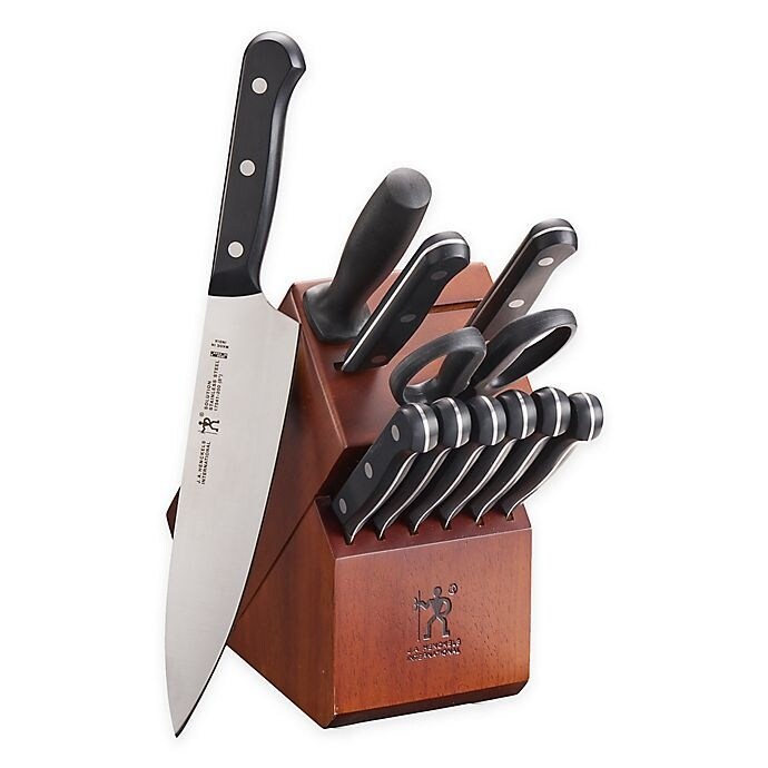 John Boos C Elip 60x30 Butcher Block w/shelf   Henckels Knife Set