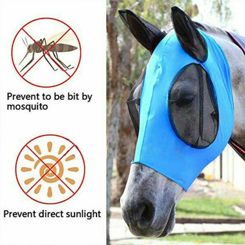 Anti-Fly Mesh Equine Mask