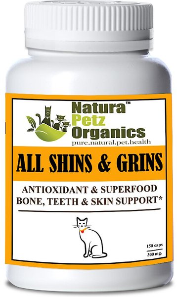 Natura Petz Organics All Shins and Grins Cat Supplement