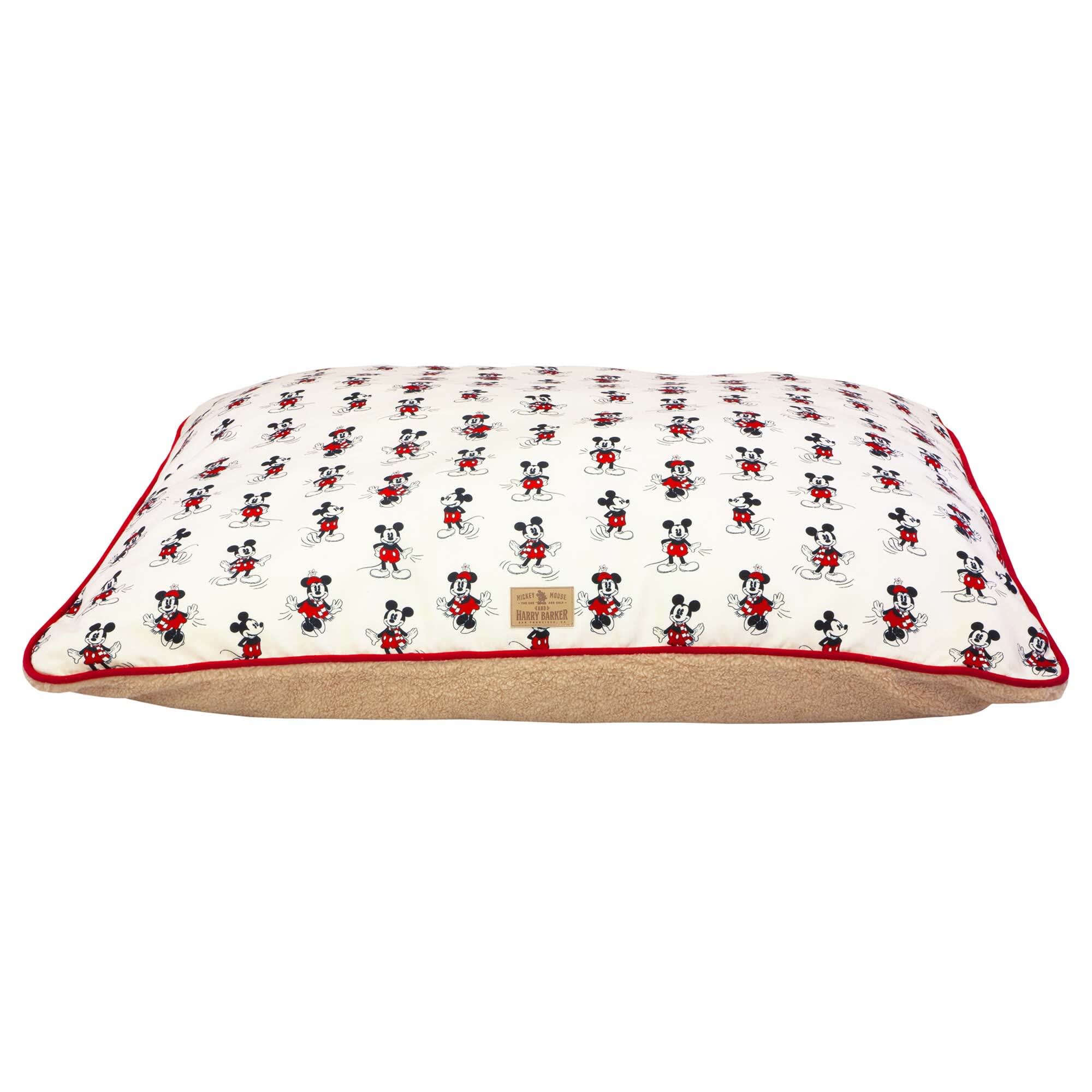 Harry Barker White Vintage Mickey Envelope Dog Bed， 30