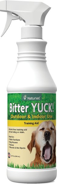 NaturVet Bitter YUCK! No Chew Dog， Cat and Horse Spray