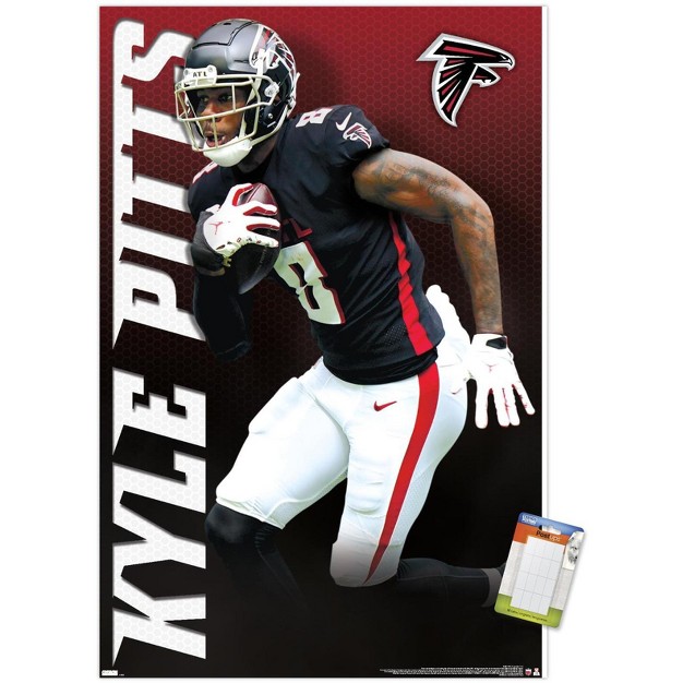 Trends International Nfl Atlanta Falcons Kyle Pitts 21 Unframed Wall Poster Prints