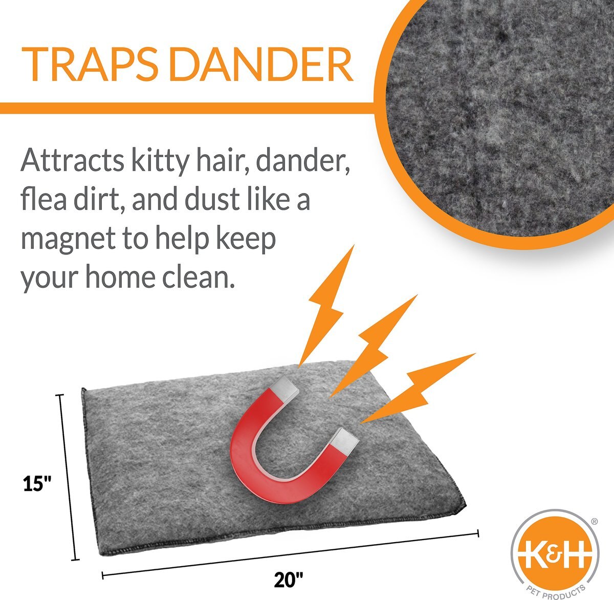 KandH Pet Products Heated Amazin' Kitty Pad