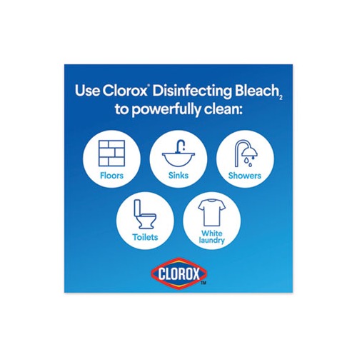 Clorox Regular Bleach with CloroMax Technology  CLO32260