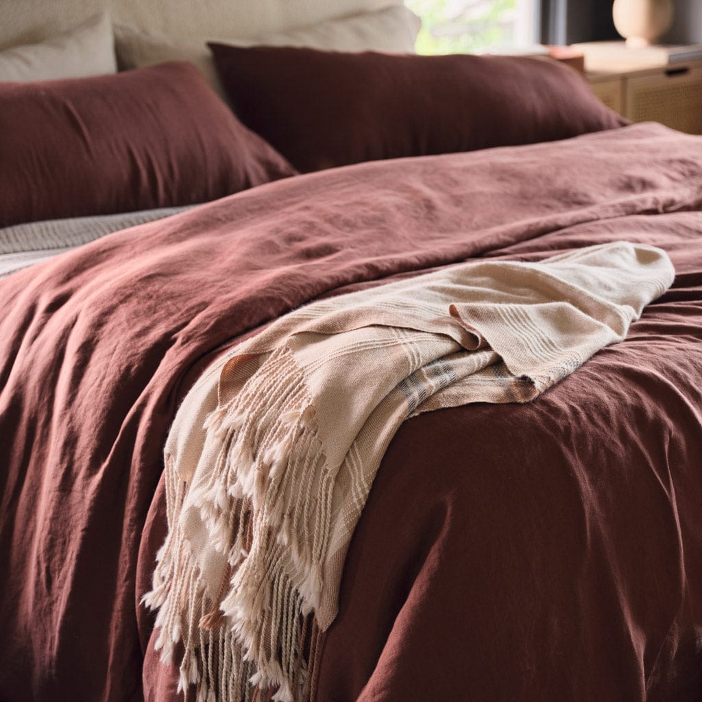 Stonewashed Linen Duvet Cover