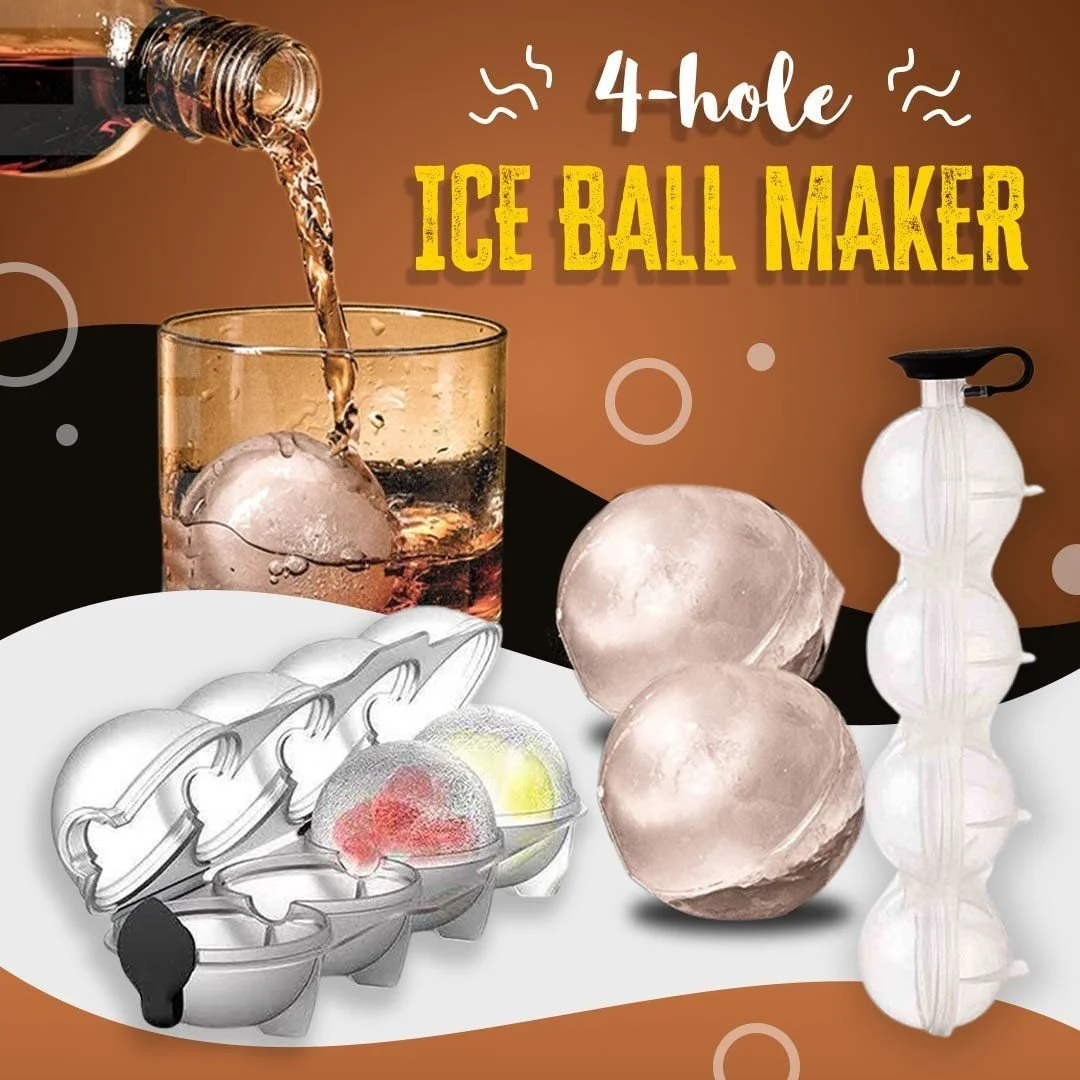 🔥 BIG SALE - 49% OFF🔥🔥4-Hole Ice Ball Maker🧊🧊