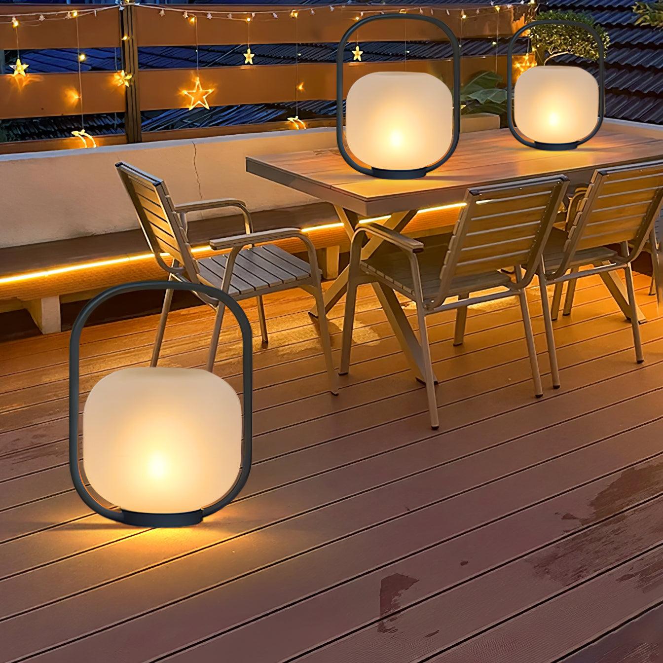 Portable Lantern Outdoor Table Lamp