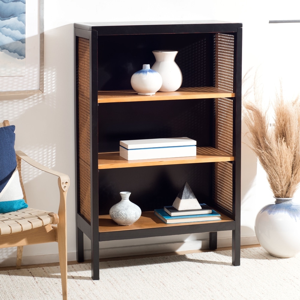 SAFAVIEH Franz 3 Shelf Wood Back Etagere   30\