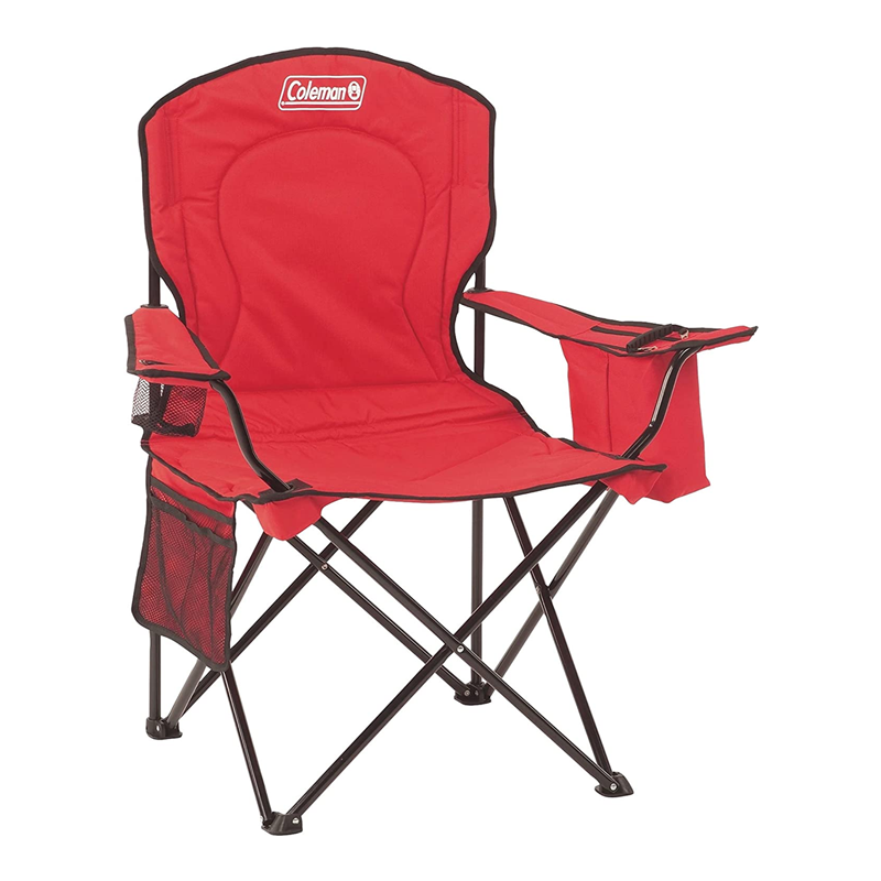 Camping Chair with Built-in 4 Can Cooler