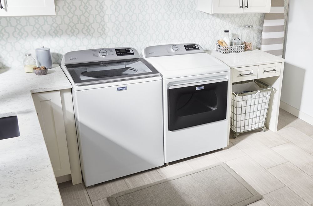 Maytag MVW6230RHW Smart Capable Top Load Washer With Extra Power Button - 4.7 Cu. Ft.