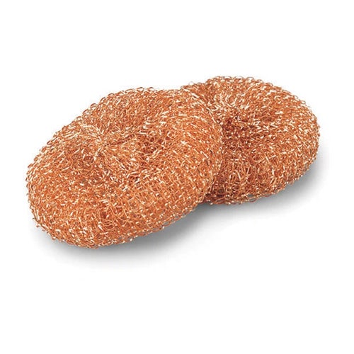 Libman 73 Copper Scrubbers， 2-Pack (Case of 12)