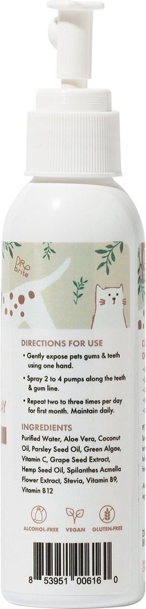 Dr. Brite Pet Pure Oral Health Dog and Cat Dental Spray