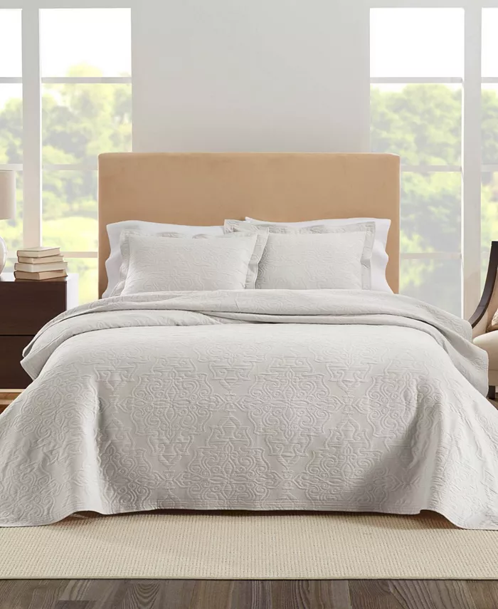 Nouvelle Home Raphaela European Matalasse Coverlet Set