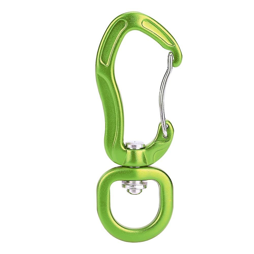 Aluminum Hammock Climbing Safety Buckle Carabiner Quickdraw Quick Hanging Hook(green)