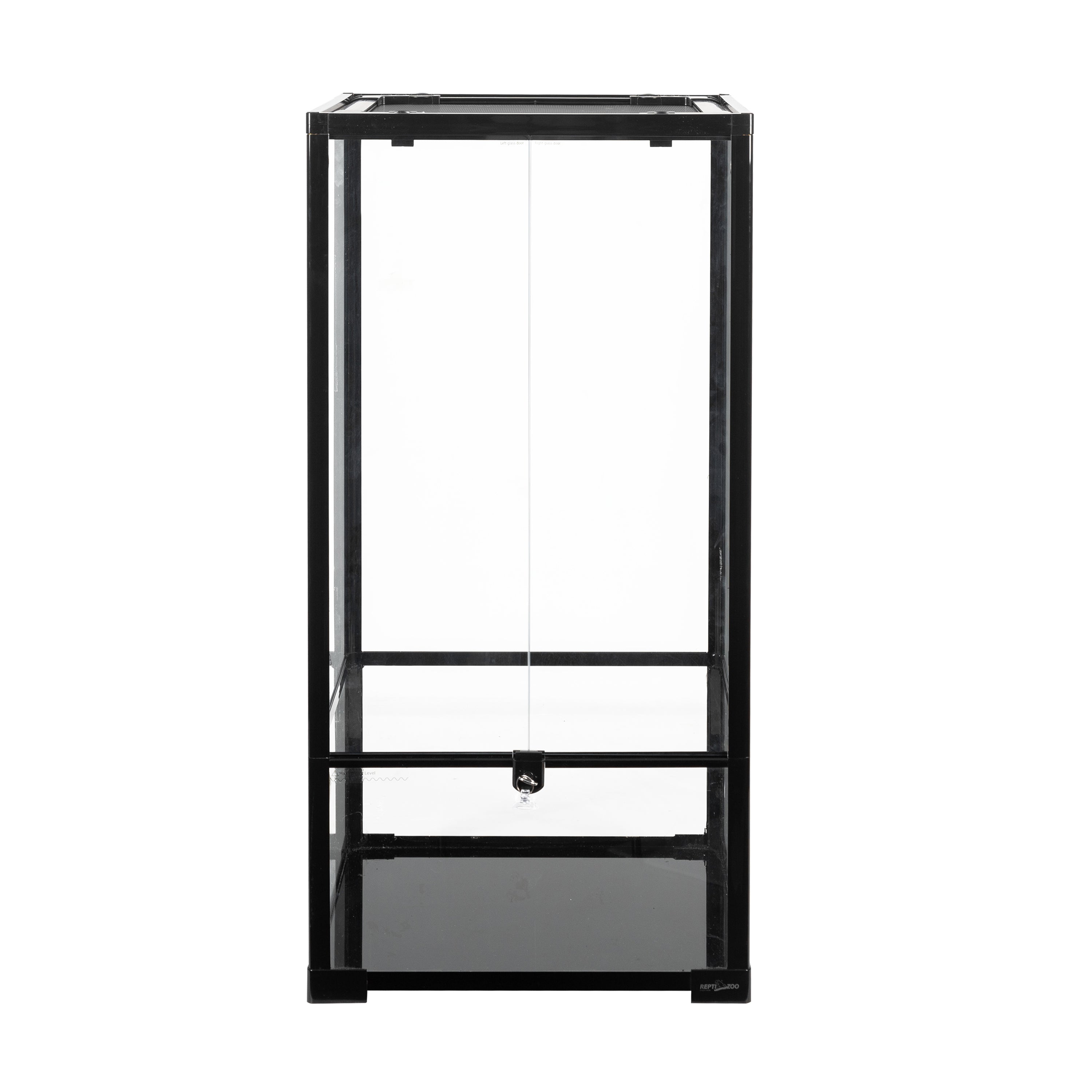 REPTI-ZOO Reptile Knock Down Glass Terrarium with Double Hinge Door 18