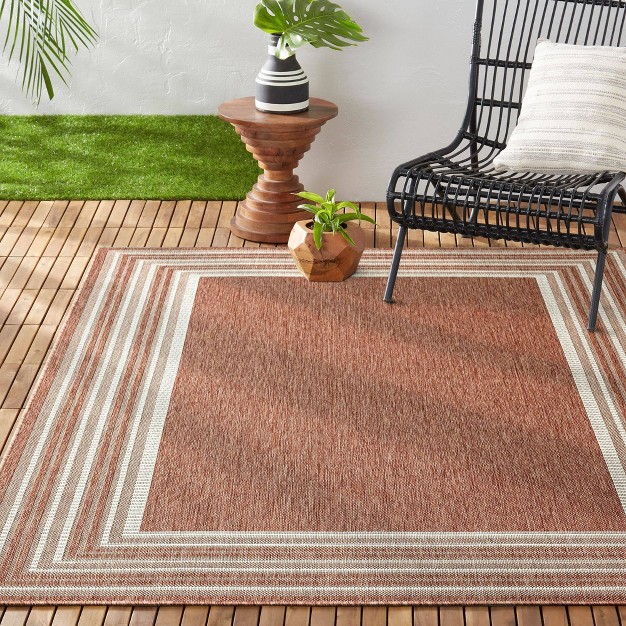 Country Layla Indoor outdoor Rug Nicole Miller